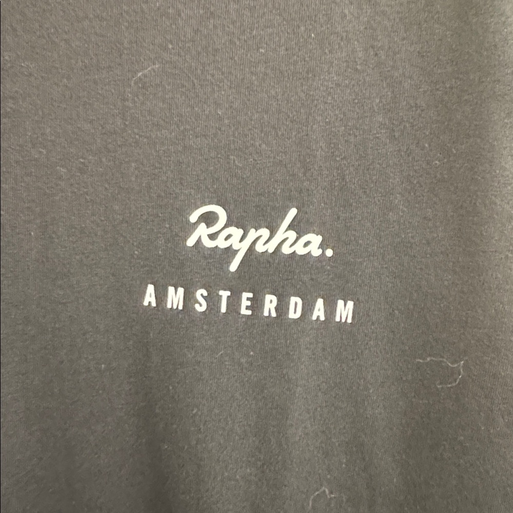 Rapha Amsterdam Black Short Sleeve Tee - Picture 2 of 6